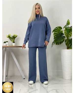 ЖЕНСКИЙ КОСТЮМ ТКАНЬ ТРИКОТАЖ, ЭКО КОЖА