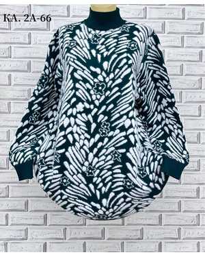 ТУНИКА ТКАНЬ АЛЬПАКА (60% COTTON, 10% VISCOSE, 30% WOOL)