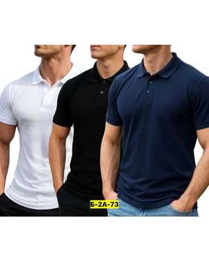 ФУТБОЛКА-ПОЛО ТКАНЬ ХЛОПОК