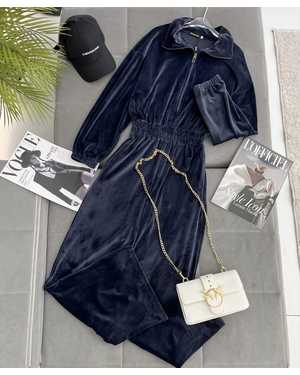 КОМБИНЕЗОН В РАЗМЕР ТКАНЬ БАМБУК ТЁПЛЫЙ