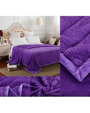 Плед кролик искусственный мех. Размер 200/220 см(возможно замена на похожее)