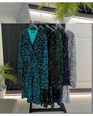 ПЛАТЬЕ В РАЗМЕР ТКАНЬ БАРХАТ+ПАЙЕТКА