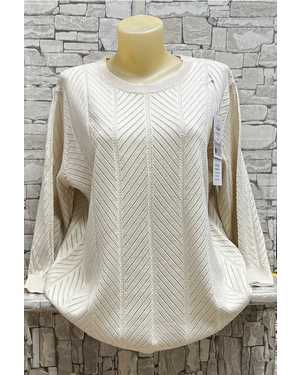 СВИТЕР ТКАНЬ 65% COTTON, 35% POLYESTER