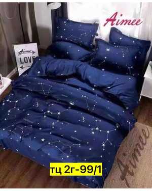 Комплект постельного белья. Ткань Сатин простыня на резинке по углам(возможно замена на похожее)