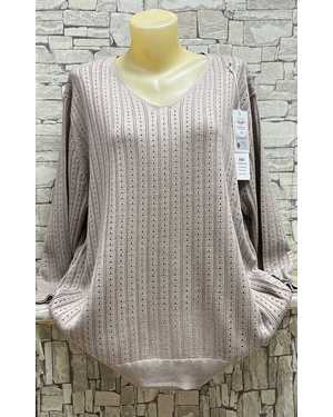 СВИТЕР ТКАНЬ 65% COTTON, 35% POLYESTER