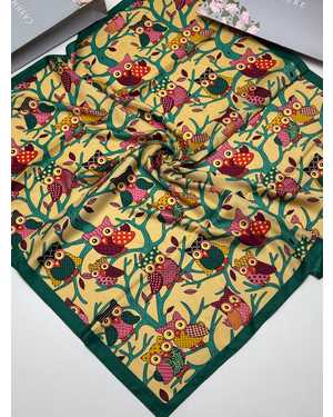 ПЛАТОК СОСТАВ: 100% ШЕЛК РАЗМЕР: 100Х100