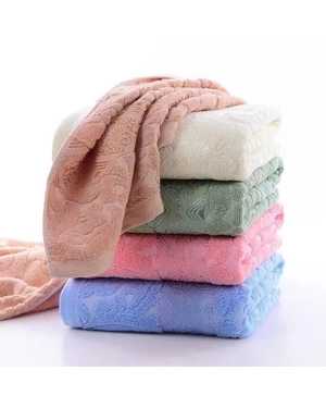 Полотенце махровое. Размер 70/140 см. В упаковке 6шт разные цвета