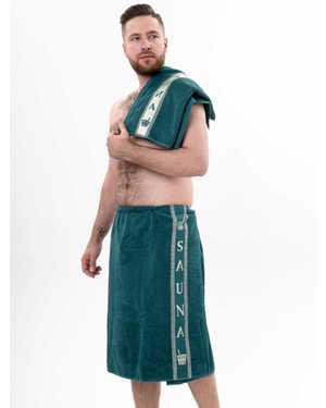 Полотенце килт состав 100% хлопок материал махра размер высота 65см ширина по кругу 140см