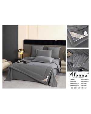 Комплект постельного белья с готовым одеялом. Ткань: бархатный Сатин(возможно замена на похожее)