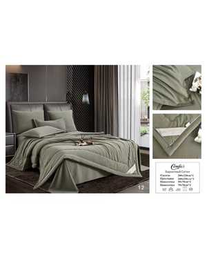 Комплект постельного белья с готовым одеялом. Ткань: бархатный Сатин(возможно замена на похожее)