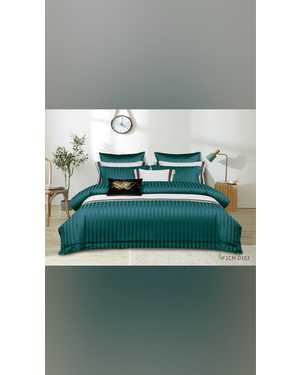 Комплект постельного белья с готовым одеялом. Ткань: страйп Сатин(возможно замена на похожее)