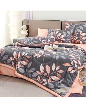 Комплект постельного белья с готовым одеялом. Вид ткани: Сатин Хлопок Наполнитель одеяло: 100% шелк Тусса(возможно замена на похожее)