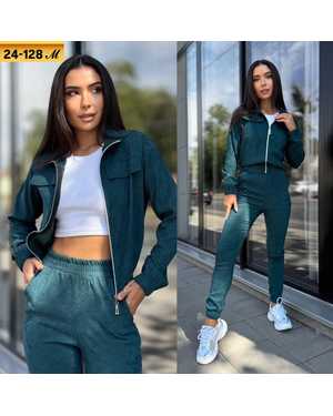 ЖЕНСКИЙ КОСТЮМ ДВОЙКА ТКАНЬ МИКРО ВЕЛЬВЕТ