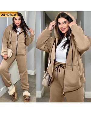 ЖЕНСКИЙ КОСТЮМ ДВОЙКА ТКАНЬ ФЛИС