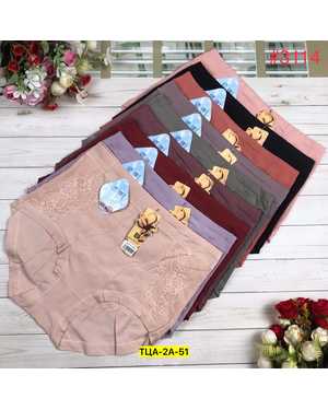 Женские трусики. В упаковке 5шт один размер разные цвета