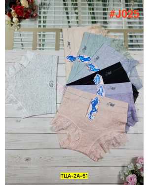 Женские трусики. В упаковке 10шт один размер разные цвета