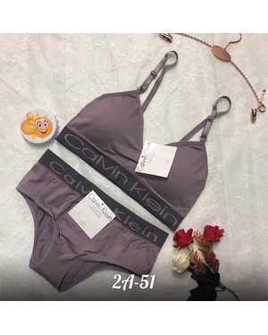 Женский комплект нижнего белья трусы + топик Состав: Полиэстер, эластан