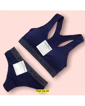 Женский комплект нижнего белья стринги + топик Состав: Полиэстер, эластан