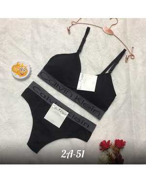 Женский комплект нижнего белья стринги + топик Состав: Полиэстер, эластан