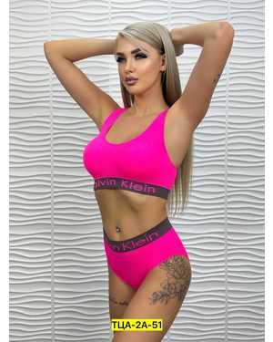 Женский комплект нижнего белья трусы + топик Состав: Полиэстер, эластан