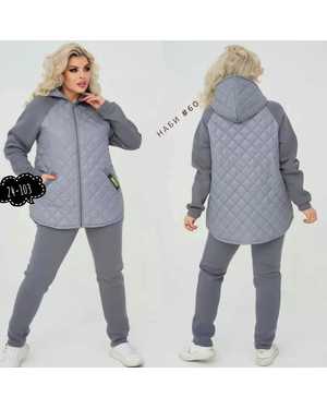 ЖЕНСКИЙ КОСТЮМ В РАЗМЕР ТКАНЬ ФЛИС