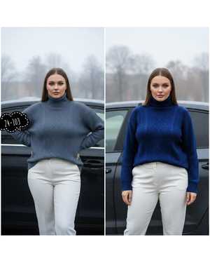 СВИТЕР ТКАНЬ КАШЕМИР