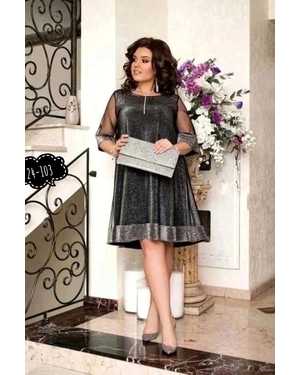 ПЛАТЬЕ ТКАНЬ ЛЮРЕКС