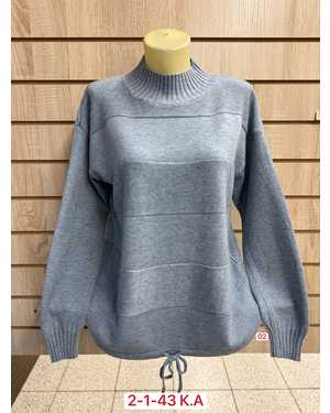 СВИТЕР ТКАНЬ 52% CASHMERE, 28% WOOL, 15% COTTOON, 5% ELASTANE