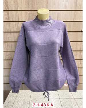 СВИТЕР ТКАНЬ 52% CASHMERE, 28% WOOL, 15% COTTOON, 5% ELASTANE