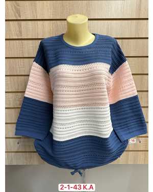 СВИТЕР ТКАНЬ 50% CASHMERE, 28% WOOL, 17% COTTON, 5% ELASTANE