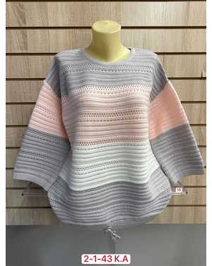 СВИТЕР ТКАНЬ 50% CASHMERE, 28% WOOL, 17% COTTON, 5% ELASTANE