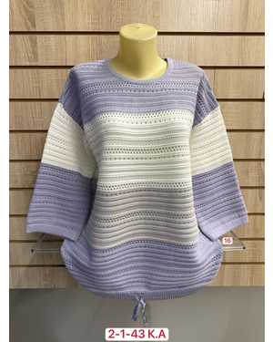 СВИТЕР ТКАНЬ 50% CASHMERE, 28% WOOL, 17% COTTON, 5% ELASTANE