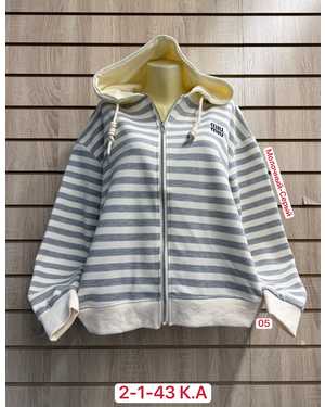 КОФТА ТКАНЬ 70% COTTON, 20% CASHMERE, 10% ELASTANE