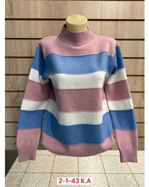 СВИТЕР ТКАНЬ ШЕРСТЬ, 60% WOOL, 30% COTTON, 10% ELASTANE