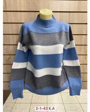 СВИТЕР ТКАНЬ ШЕРСТЬ, 60% WOOL, 30% COTTON, 10% ELASTANE