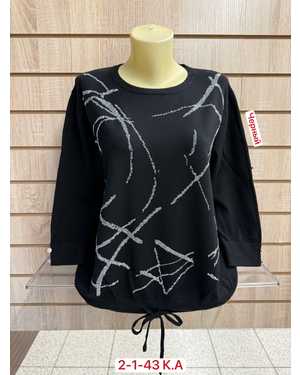 СВИТЕР ТКАНЬ 24% COTTON, 48% CASHMERE, 28% POLYESTER