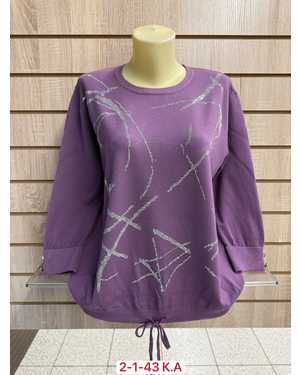 СВИТЕР ТКАНЬ 24% COTTON, 48% CASHMERE, 28% POLYESTER