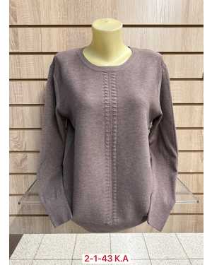 СВИТЕР ТКАНЬ 60% COTTON, 20% CASHMERE, 10% ELASTANE, 10% ANGORA