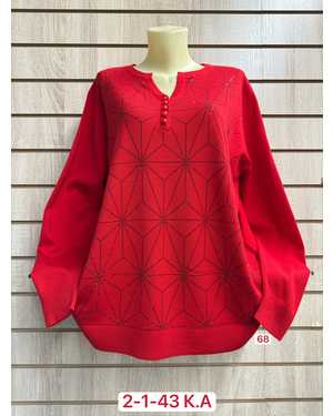 СВИТЕР ТКАНЬ ХЛОПОК