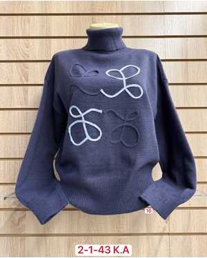 СВИТЕР ТКАНЬ 70% COTTON, 20% CASHMERE, 10% ELASTANE