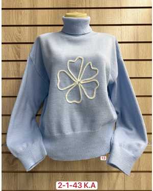 СВИТЕР ТКАНЬ 70% COTTON, 20% CASHMERE, 10% ELASTANE