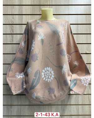 СВИТЕР ТКАНЬ ПОЛИЭСТЕР