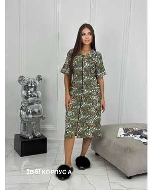 ХАЛАТ В РАЗМЕР ТКАНЬ ХЛОПОК