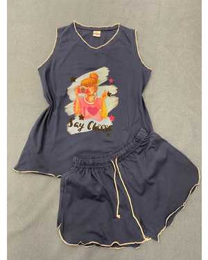 ПИЖАМА В РАЗМЕР ТКАНЬ 100% ХЛОПОК