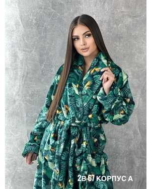 ХАЛАТ В РАЗМЕР ТКАНЬ ВЕЛСОФ