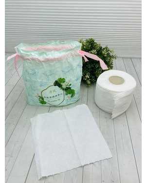 Сухие хлопковые полотенца в рулоне 100 шт