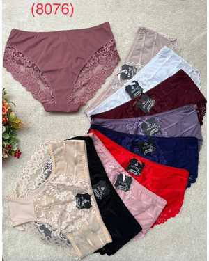 Женские трусики. В упаковке 10 шт один размер разные цвета