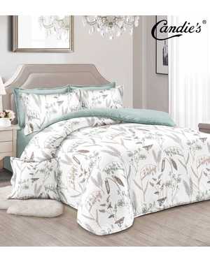 Комплект постельного белья Простыня на резинке по кругу Материал: Поплин(возможно замена на похожее)