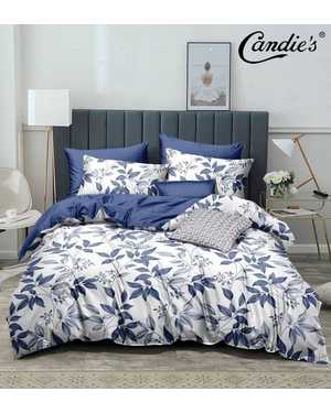 Комплект постельного белья Простыня на резинке по кругу Материал: Поплин(возможно замена на похожее)