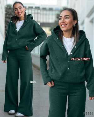 ЖЕНСКИЙ КОСТЮМ ТКАНЬ ФЛИС